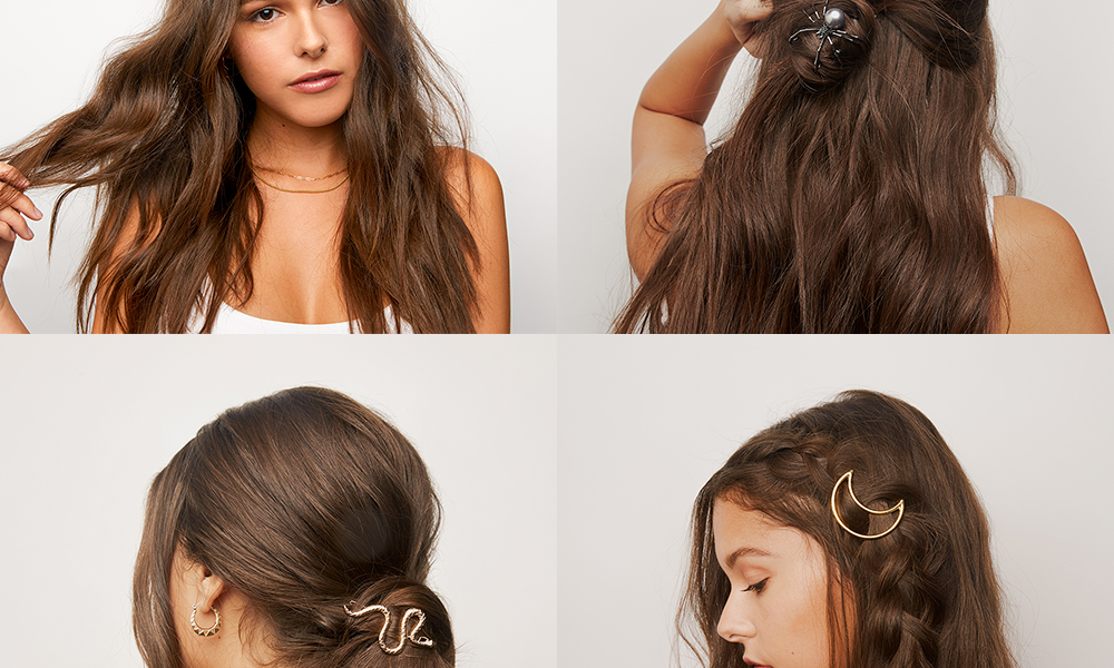 Spooky Halloween inspired hair styles