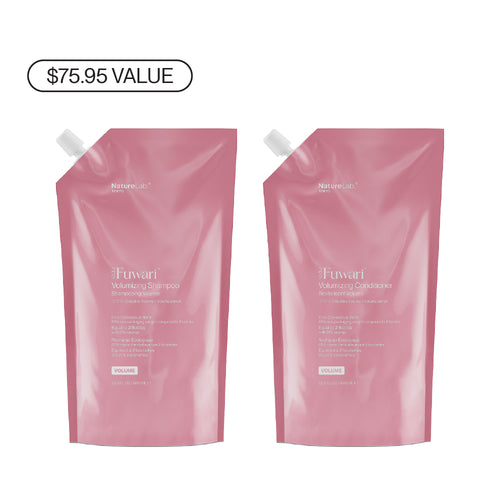 Fuwari Volumizing Shampoo & Conditioner Refill Duo