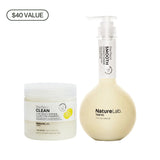 NatureLab Tokyo hair care products on a white background