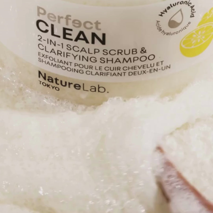 Perfect Clean 2-in-1 Scalp Scrub & Shampoo: Yuzu