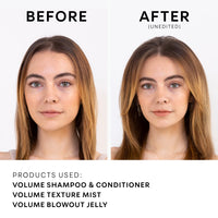 Before and after model image for Volume Collection.