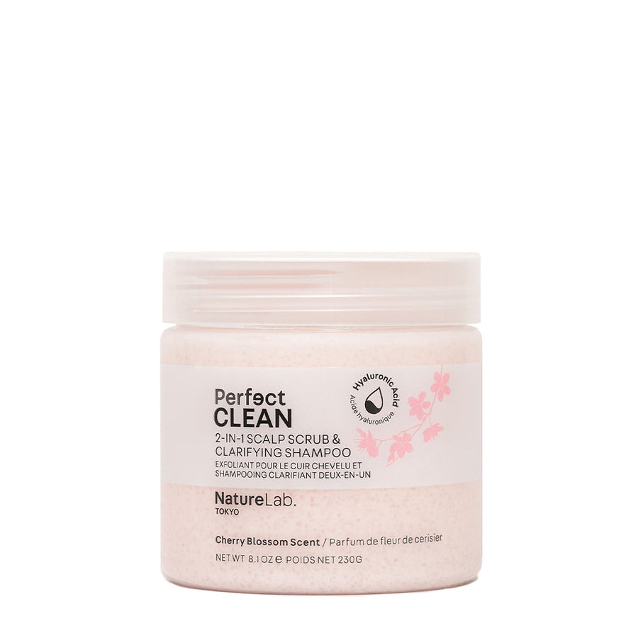 Perfect Clean 2-in-1 Scalp Scrub + Clarifying Shampoo: Sakura
